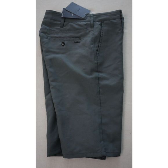 Hurley 981307-K26 Boy's Sz 14 Cool Gray Dri-FIT Chino Shorts - Picture 7 of 7